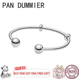 925 Silver Sparkling Removable Women's Bracelet
