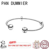 925 Silver Sparkling Removable Women's Bracelet