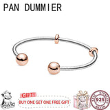 925 Silver Sparkling Removable Women's Bracelet