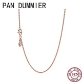 925 Silver Women's Necklace with Pandoha Pendant