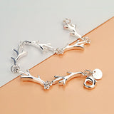 925 Silver Forest Branch Bracelets for Women