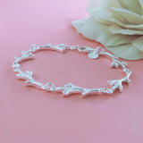 925 Silver Forest Branch Bracelets for Women