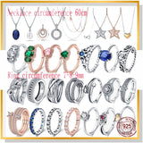 925 Sterling Silver Heart Rings for Women