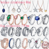 925 Sterling Silver Heart Rings for Women