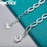 925 Silver Bracelet Women Tree of Life Pendant Chain Wedding Party
