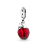 925 Silver Cherry Strawberry Charms Mushroom Beads Fit Bracelets DIY