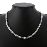 925 Silver Domineering Men's Necklace Charm Jewelry for Wedding Party