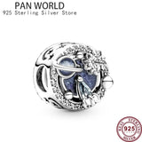 925 Silver Zircon Star Charm for Women, Bracelet Jewelry