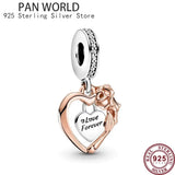 925 Silver Zircon Star Charm for Women, Bracelet Jewelry