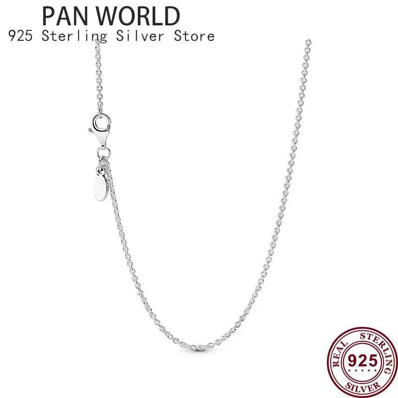 925 Silver Letter O Love Pendant Necklace Charm Jewelry