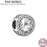 925 Sterling Silver Ocean Heart Beads for DIY Jewelry