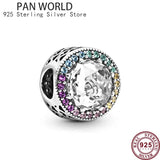 925 Sterling Silver Ocean Heart Beads for DIY Jewelry