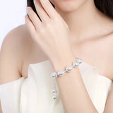 925 Silver Ball Pendant Set for Women