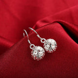 925 Silver Ball Pendant Set for Women