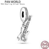 925 Silver Lucky Hand Daisy Beads Bracelet Charm Jewelry