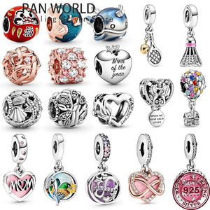925 Silver Balloon Sea String Bracelet for Women