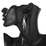 925 Silver Jewelry Set for Women Earrings Necklace 18 inch