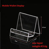Acrylic Display Shelf Wallet Glasses Rack