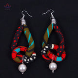 African Wedding Jewelry Set Pendant Necklace Earrings