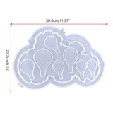 Hot Air Balloon Photo Frame Mold Epoxy Glue Table Ornament Mold