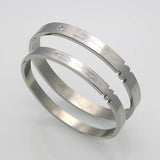 Stainless Steel Allergy Love Couple Bracelet for Women and Men