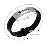 Anime Dragon Fairy Tail Bracelet - Titanium Steel Silicone Jewelry