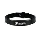 Anime Dragon Fairy Tail Bracelet - Titanium Steel Silicone Jewelry