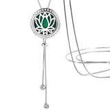 Aromatherapy Essential Oil Necklace Stainless Steel Diffuser Locket