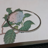 925 Silver Bangle with Zircon, Unisex, Everyday Wear