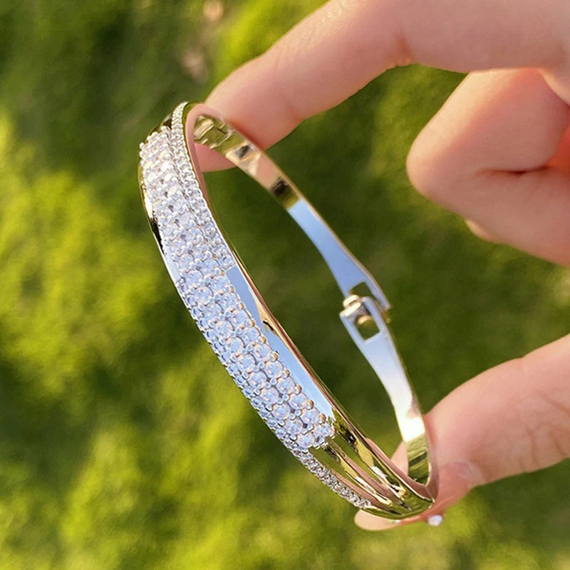 Vintage Women's Copper Bangle Jewelry for Wedding Party