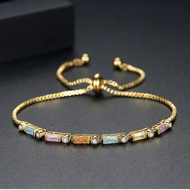 Classic Cubic Zirconia Bracelet for Women Party Wedding
