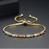 Classic Cubic Zirconia Bracelet for Women Party Wedding