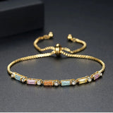 Classic Cubic Zirconia Bracelet for Women Party Wedding