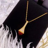 925 Silver Chain Choker Necklace for Women Jewelry Wedding Party Gift