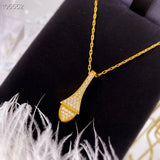 925 Silver Chain Choker Necklace for Women Jewelry Wedding Party Gift