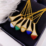 925 Silver Chain Choker Necklace for Women Jewelry Wedding Party Gift