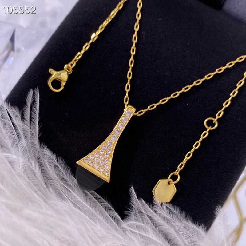 925 Silver Chain Choker Necklace for Women Jewelry Wedding Party Gift