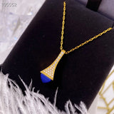 925 Silver Chain Choker Necklace for Women Jewelry Wedding Party Gift