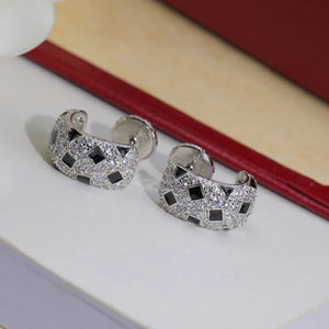 925 Sterling Silver Leaf Earrings Luck Clover Wedding Party