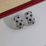925 Sterling Silver Leaf Earrings Luck Clover Wedding Party