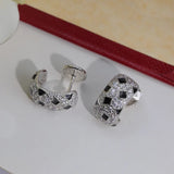 925 Sterling Silver Leaf Earrings Luck Clover Wedding Party