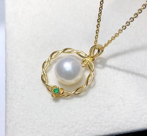 925 Sterling Silver Pendant Base Settings for Pearl Crystal 5pcs/lot