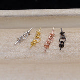 925 Silver Pendant Mount for Pearls