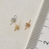 Real AU 750 18K Pendant Mountings for Pearls Stones