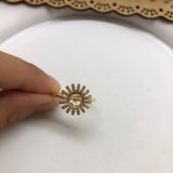 Adjustable Ring Mountings Findings Settings