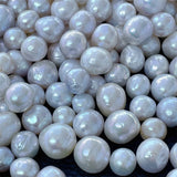 10PCS/LOT Natural Freshwater Baroque Irregular Pearls 9-14mm Loose Beads