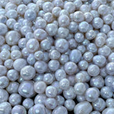 10PCS/LOT Natural Freshwater Baroque Irregular Pearls 9-14mm Loose Beads