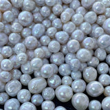 10PCS/LOT Natural Freshwater Baroque Irregular Pearls 9-14mm Loose Beads