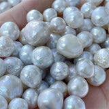 10PCS/LOT Natural Freshwater Baroque Irregular Pearls 9-14mm Loose Beads