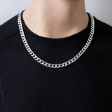Classic Chain Necklace Stainless Steel Men Women Jewelry Gift